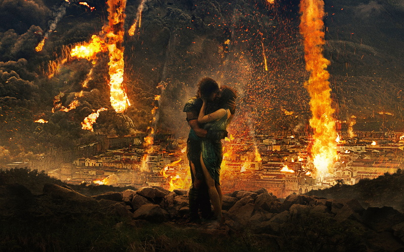 woman, kissing, pompeii, 2K, movie, man, illustration, 2014