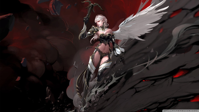 lineage, hd, fantasy art, elves, x, 1080P, fantasy, art, kamel