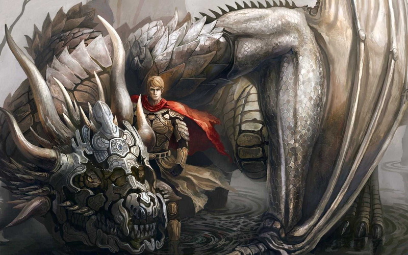 fantasy art, 1080P, Wyvern
