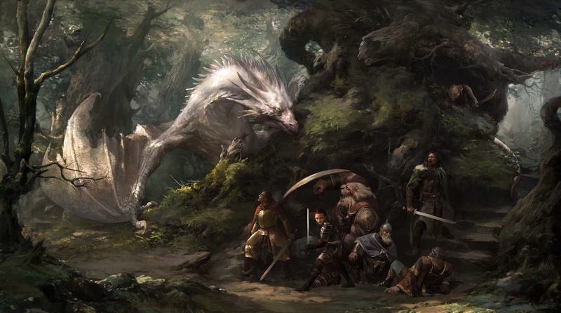 fantasy art, Wyvern, artwork, 1080P