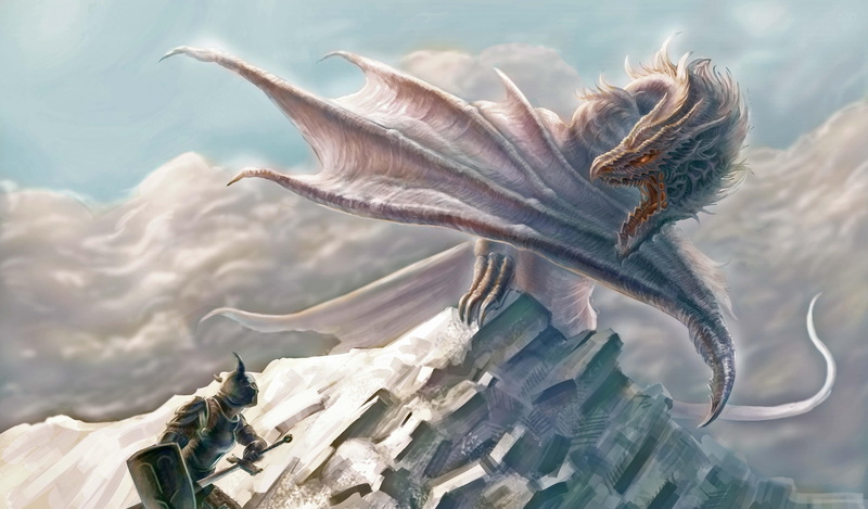illustration, nature, outdoors, fantasy, backgrounds, cloud - Sky, underwater, sea life, animal wildlife, bird, wyvern, vertebrate, flying, blue, animals in the wild