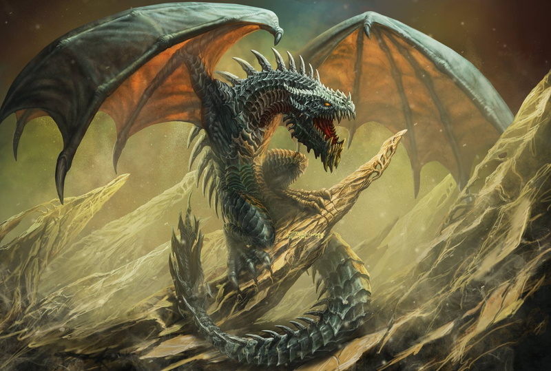 Art Edit, Wyvern, 1080P, dragon