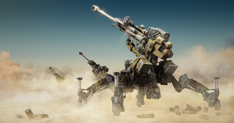 sky, machinery, sand, military, nature, dust, weapons, technology, motion, special forces, brown, fighting, artillery, aggression, smoke - physical structure