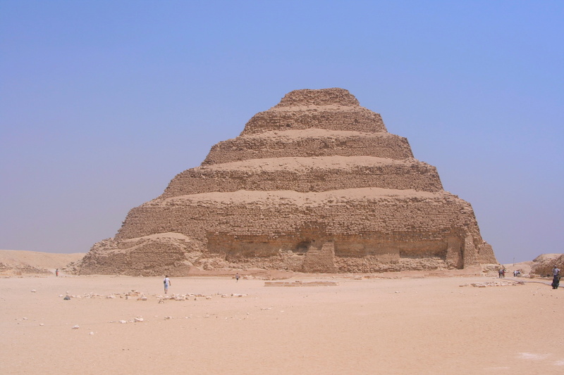 tranquil scene, egypt, giza, arid climate, pyramid complex, travel destinations, solid, the past, nature, outdoors, day, architecture, scenics - nature