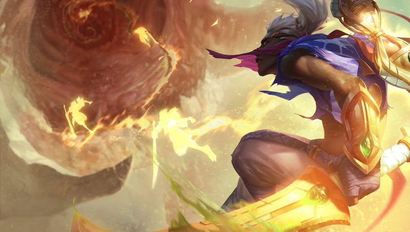 Sandstorm Ekko, the game, fantasy, art, Joshua Brian Smith, 1080P, Riot Games, location