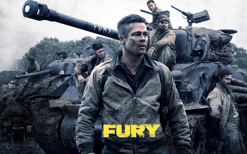 front view, real people, sign, looking at camera, security, gun, men, movie, war, cover, sitting, day, safety, 2K, social issues, people, fury, Fury (movie)