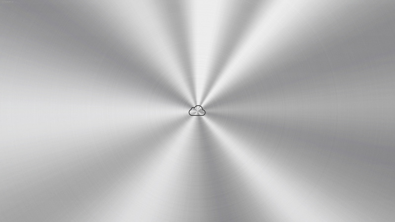 SURFACE, full frame, minimalism, abstract, chrome, light - natural phenomenon, backdrop, directly below, iCloud logo, gray, minimal Walls, reflection, stainless Steel