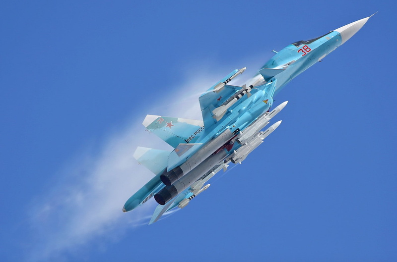 Sukhoi, 720P, Sukhoi Su-34, Bomber, Russian Air Force