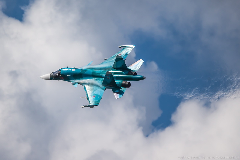 aircraft, 2K, Sukhoi Su-34, Russian Army, army, military aircraft
