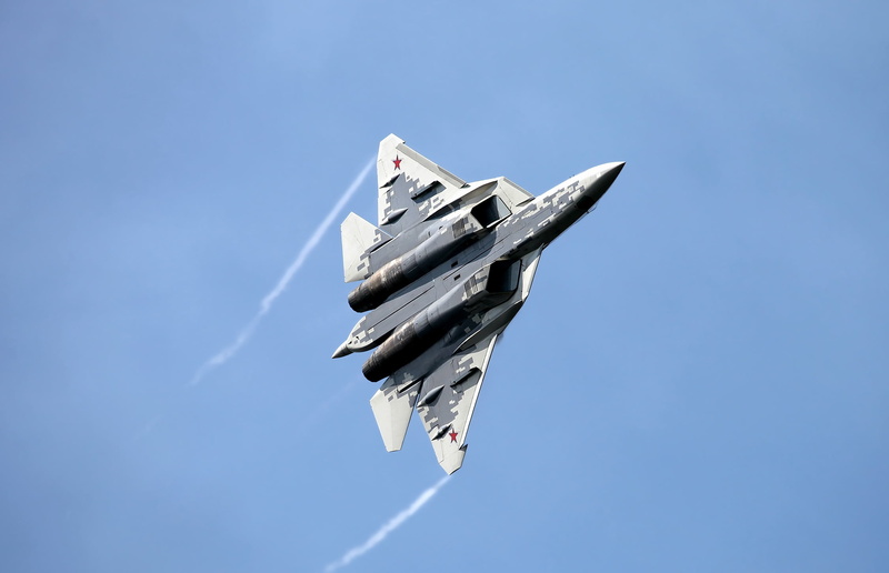 PAK FA, T-50, the fifth generation aircraft, flight, 1080P, VIDEOCONFERENCING, Su-57