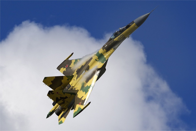720P, russia, military, russian, fighter, su 35, sukhoi, jet, su35