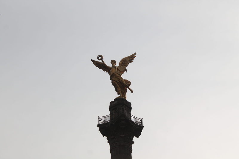 angel de la independencia, travel destinations, art and craft, creativity, the past, golden, copy space, nature, angel, animal wing, human representation