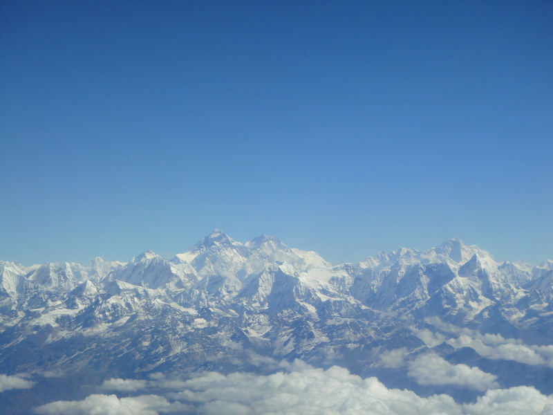 extreme, above, mountain range, no people, snowcapped mountain, outdoors, mountain, environment, clear sky, himalayan mountain range, cold temperature