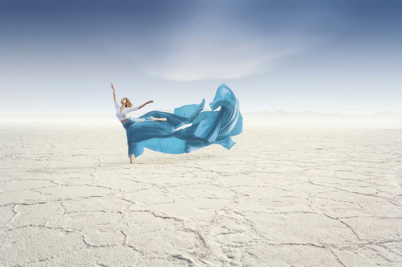 scenics - nature, leisure activity, land, day, tranquil scene, human arm, dancing, nature, adult, sand, arms raised, women, one person, remote, young adult