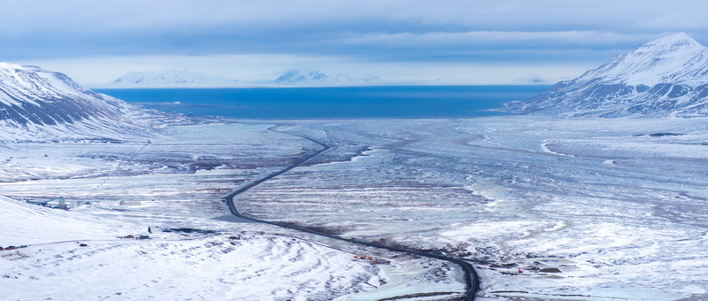 outdoors, cold temperature, winter, white, sea, svalbard, tranquil scene, sky, blue, cloud - sky, ice, lagoon, no people, lonely, land, water, north, way