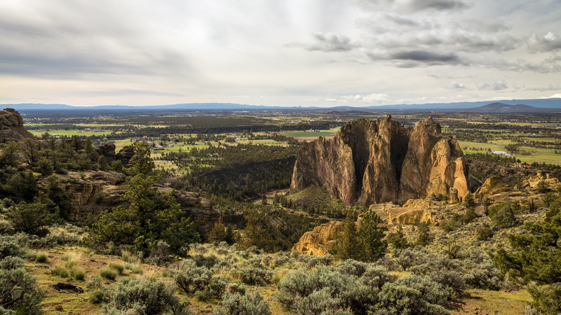 badlands, smith rock state park, ecosystem, rock, day, wilderness, nature reserve, cloud, outdoors, 5K, scenics - nature, smith rock, landscape, solid