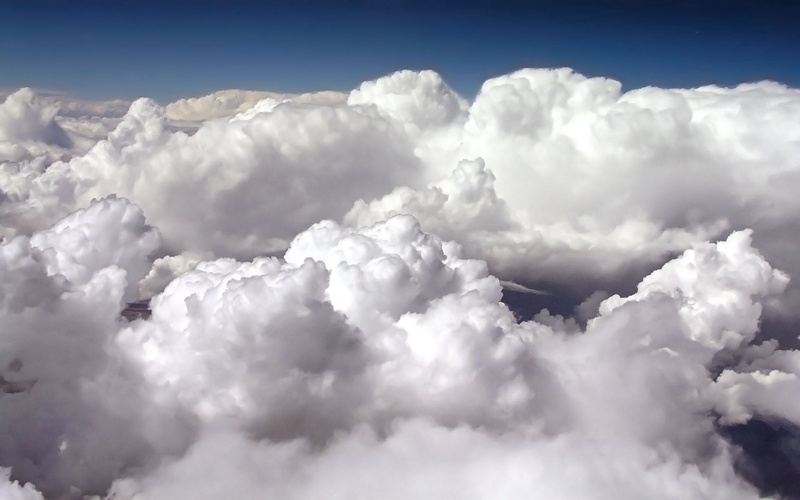 bright, blue, clouds, scenics - nature, cloudscape, scenics, beauty In Nature, tranquil scene, meteorology, 1080P, climate, high Up, sunlight, outdoors