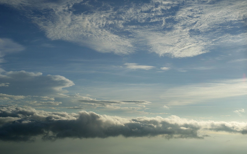 heaven, backgrounds, tranquility, 2K, tranquil scene, high Up, flying, white color, environment, cumulus Cloud, climate, fluffy, blue, air, season, no People