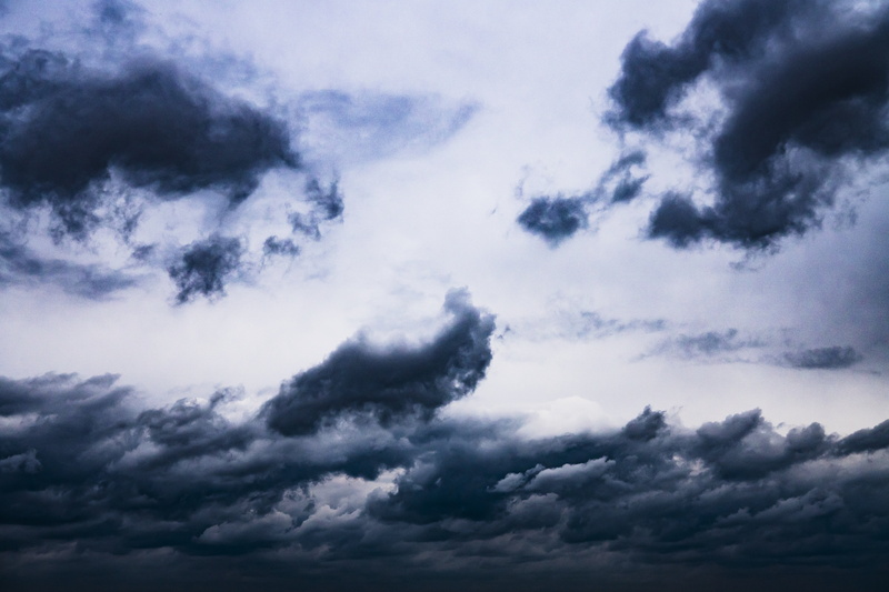 beauty In Nature, moody Sky, summer, outdoors, meteorology, tranquility, no People, scenics, weather, blue, thunderstorm, climate, fluffy, cloudscape, light - Natural Phenomenon