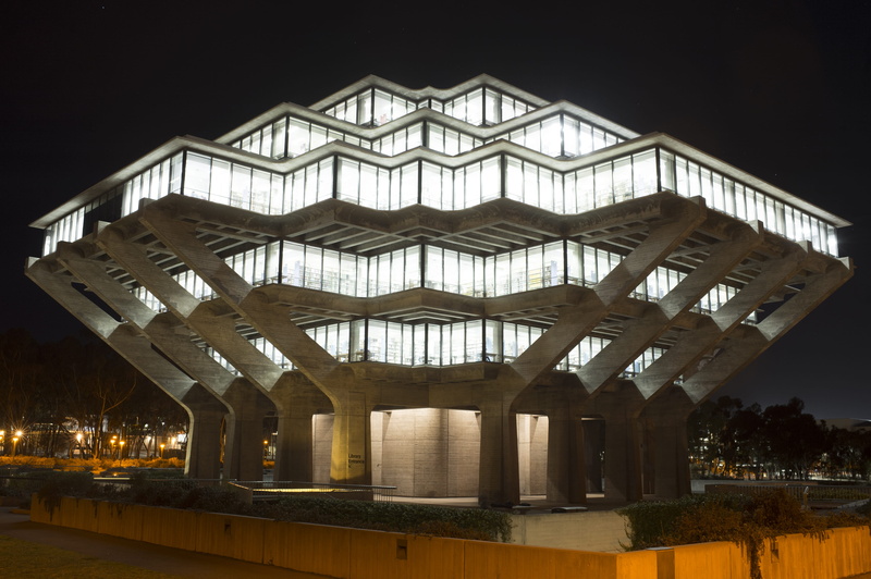 city, architectural column, illuminated, jewel building, outdoors, sky, building exterior, bridge, built structure, night, san diego, building, connection