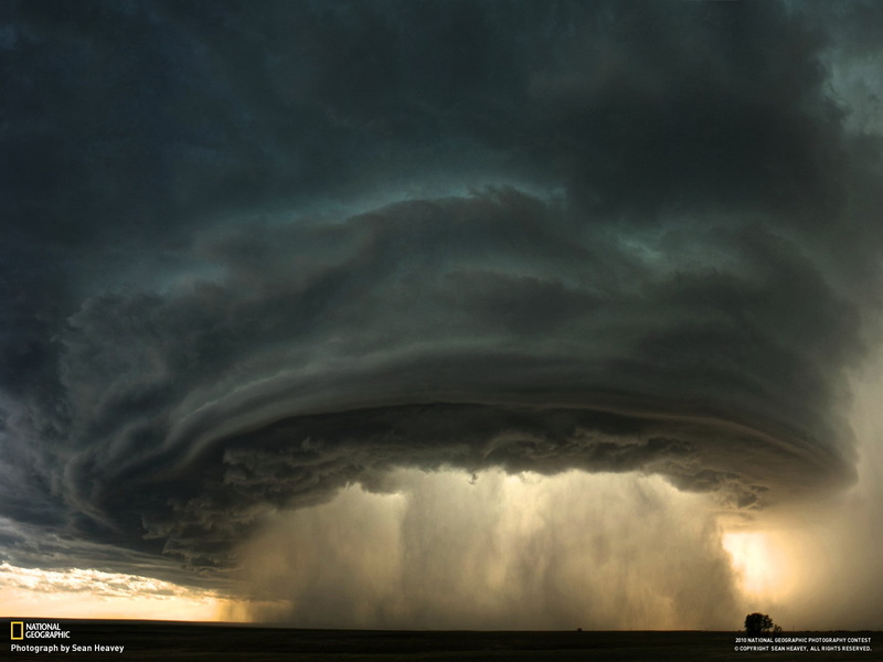 nature, clouds, 720P, storm, National Geographic, sky, supercell (nature)