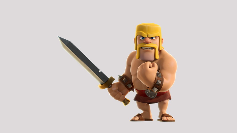 males, indoors, clash of clans, studio shot, 4k, barbarian, full length, figurine, headwear, supercell, men, representation, toy, aggression, human representation