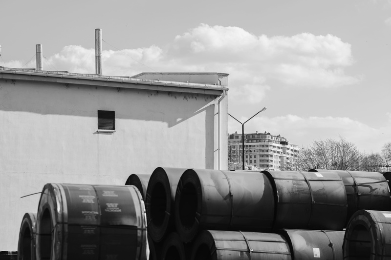 vehicle, street, travel, motor vehicle, barrels, air vehicle, 4K, stationary, architecture, machine, industry, outdoors, ugly, mode of transportation