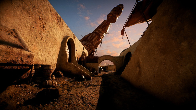 2K, Star Wars, Tatooine (Star Wars), Star Wars Battlefront II (2017)