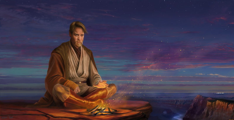 Jedi, artwork, 2K, Star Wars Heroes, Obi-Wan Kenobi