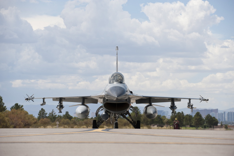 aircraft, military, 4K, General Dynamics F-16 Fighting Falcon, US Air Force, airplane