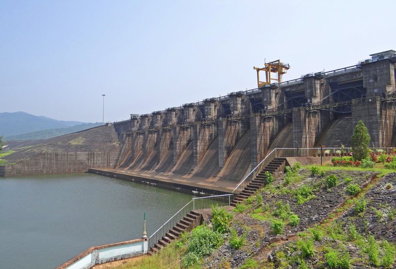 hydroelectric Power, environment, day, sky, nature, river, environmental conservation, kadra dam, 4K, hydroelectric Power Station, water, mountain, beauty in nature