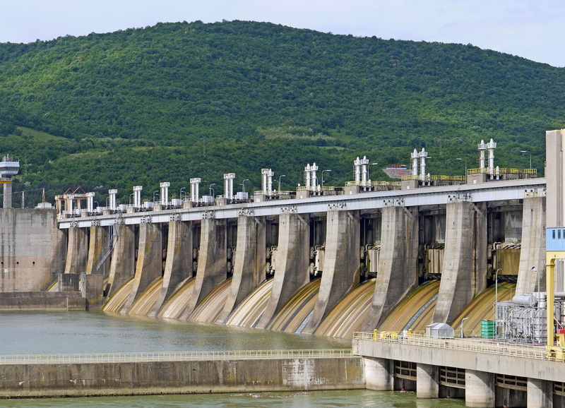 südkarparten, nature, no people, plant, dammed, derdap1, current, connection, architecture, flood protection, balkan, flowing water, serbia, djerdap1, river