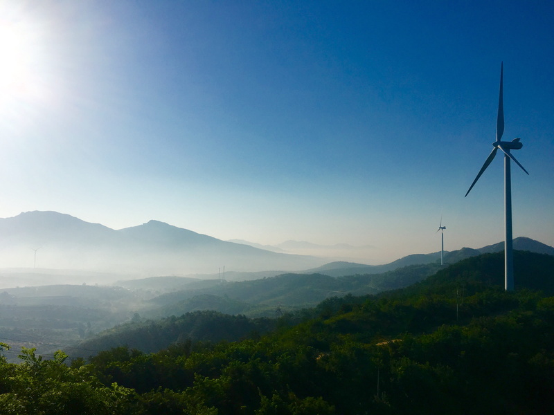 fuel and Power Generation, wind, alternative Energy, nature, tranquility, turning, Wind, 4K, sustainable resources, scenics - nature, tree, technology