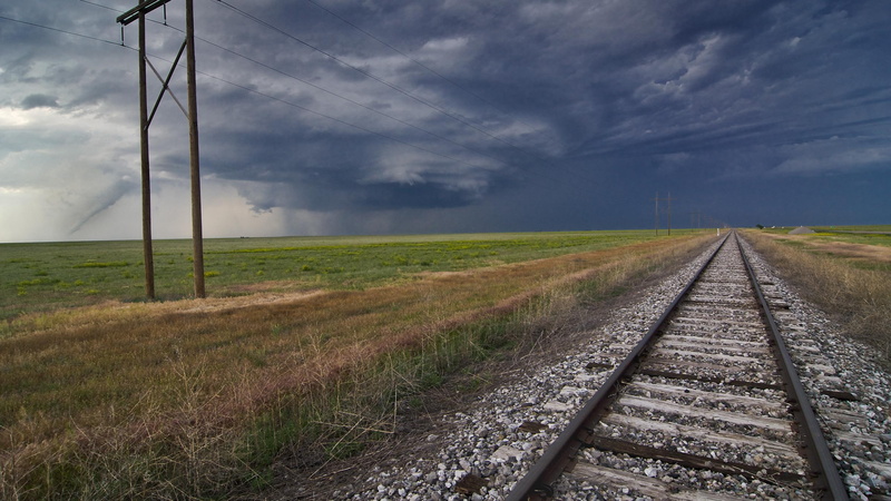 nature and landscapes, tornado, plains, 2K, thunderstorm, storm, clouds, natuer