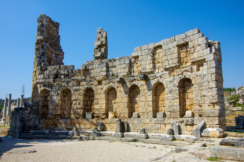 nature, city, hittite, damaged, travel, arch, ancient, 4K, place of worship, relic, architecture, the past, on, antalya, collapsed, civilization, historical works