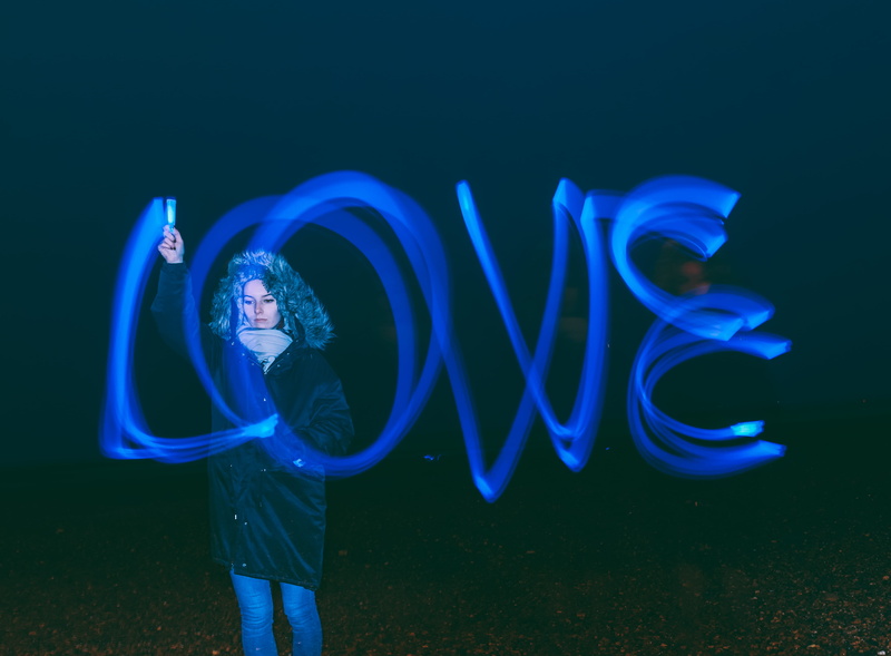 light, 4K, pen, creativity, front view, celebration, illuminated, men, nature, time, light trail, neon, leisure activity, happiness, photography, light painting