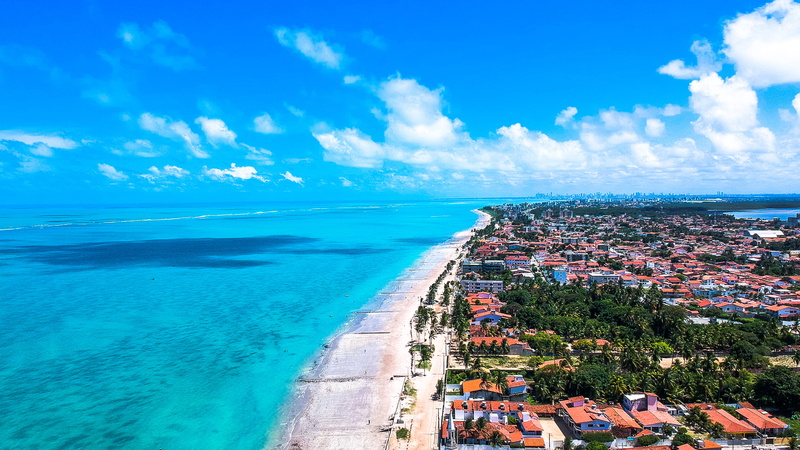 architecture, drone shot, beauty in nature, building exterior, horizon over water, drone cam, sun, nature, travel, cabedelo, aerial, sea, land, drone footage
