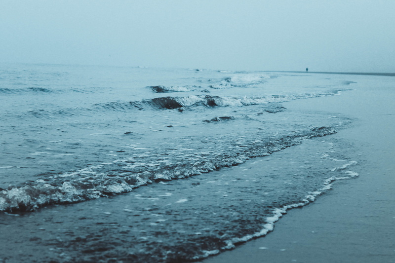 horizon, dunkirk, sand, ocean, sea, wave, waveing, wafe, waves, dark, ice, 4K, day, coast, cold temperature, tranquil scene, nature, winter