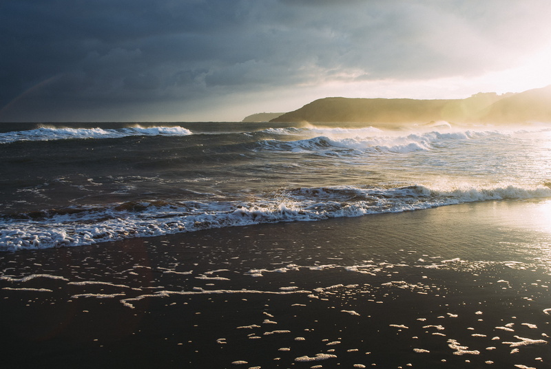 nature, coast, seawaves, surfing, mountain, coastline, shoreline, beauty in nature, seashore, body, sunrise, wafe, sport, aquatic sport, reflection, cloud - sky
