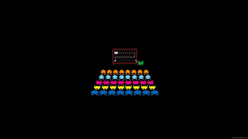 fun, invader, computer, vintage, invaders, game, 1080P, classes, retro, space