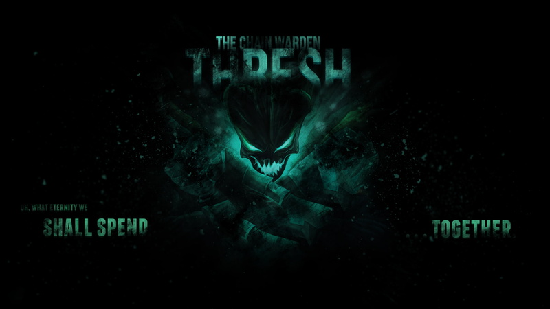 Thresh, green, 1080P, League of Legends