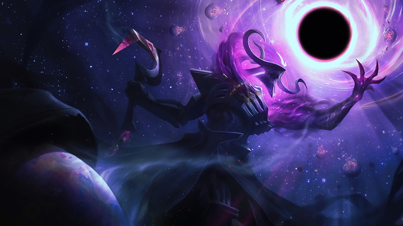 monster, backgrounds, night, blue, League of Legends, abstract, full frame, blackhole, indoors, Thresh, technology, multi colored, 4K, no people, motion