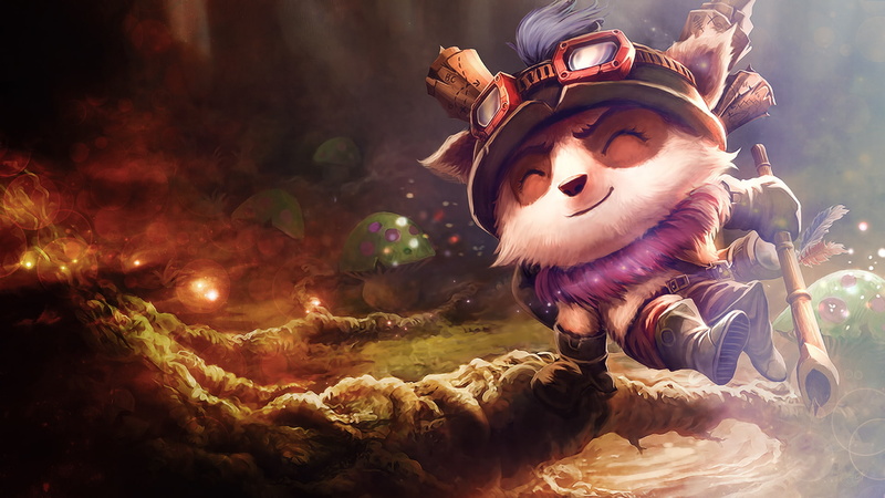 teemo, tagme, fantasy, legends, league, glasses, 1080P