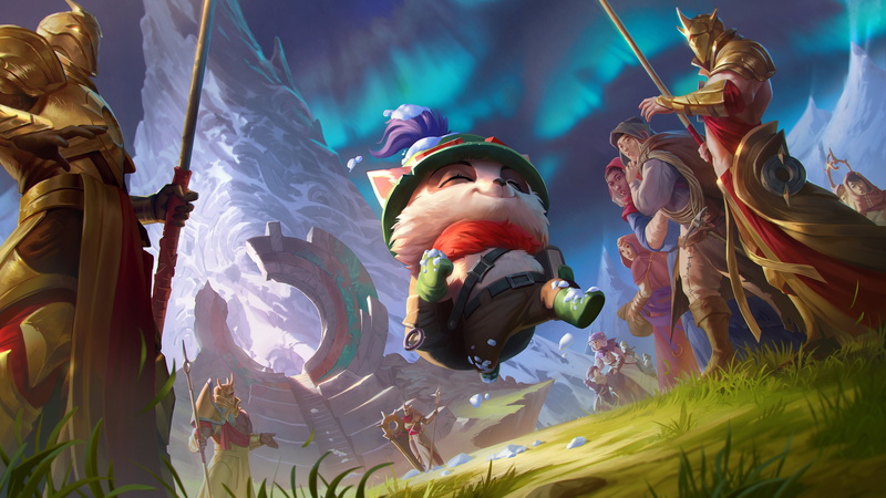 game art, Teemo, League of Legends, video games, Yordle, League of Legends: Wild Rift, 4K, Teemo League of Legends