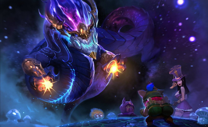 art and craft, animal, 1080P, night, illuminated, purple, Heimerdinger (League Of Legends), event, arts culture and entertainment, outdoors, christmas decoration