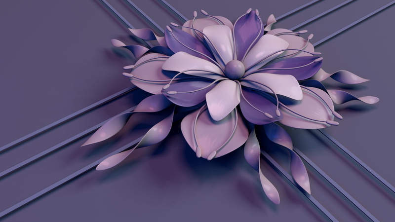 lilac, abstract, table, decoration, decor, pink Color, backgrounds, freshness, elegance, stripes, close-up, lines, metal, petal, still life, computer Graphic