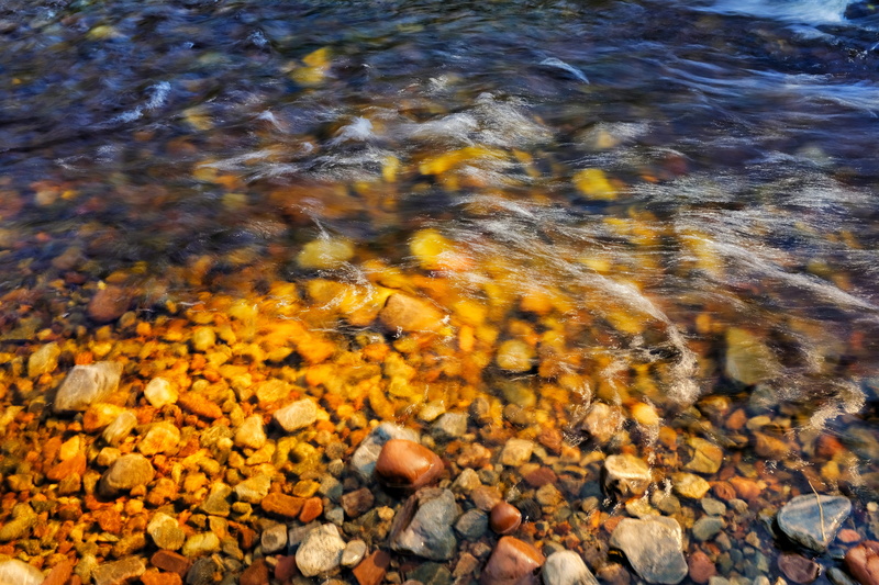 stone, rock - object, 5K, high angle view, inverness, pebble, sun, tranquility, united kingdom, sea, no people, solid, river, river coiltie, beauty in nature