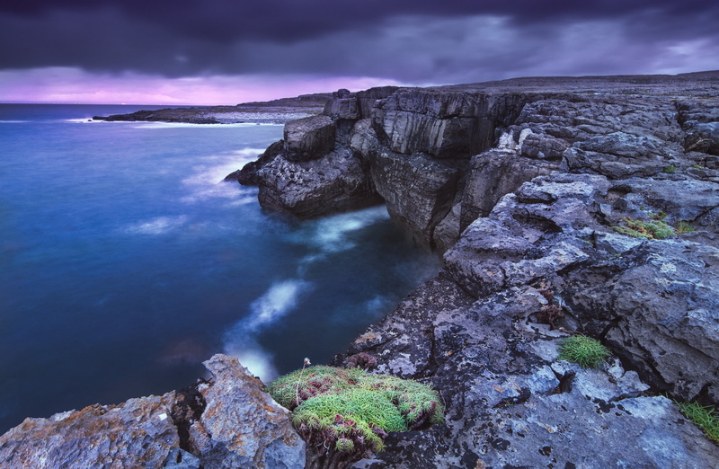 Twilight, power in nature, burren, cliff, sky, environment, rock - object, Evening, Rocks, Contrast, beautiful, Head, cloud - sky, 17mmf4, nature, no people