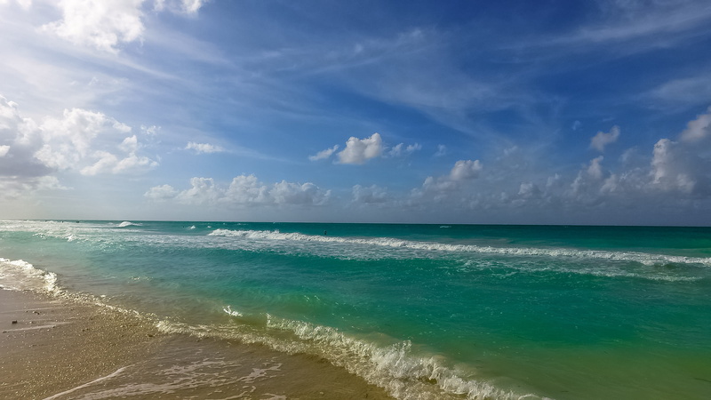 beach, tranquil scene, sea, no people, atlantic, beauty in nature, aquatic sport, waves, horizon, tourism, horizon over water, seashore, wave, 4K, the atlantic ocean