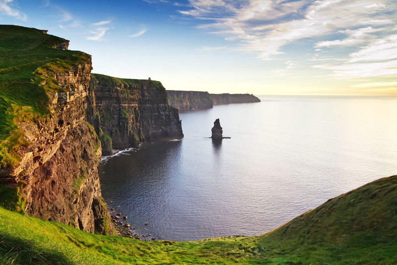 outdoors, nature, scenics, Cosmos, rock - Object, Cliffs of Moher, Explorer, atlantic Ocean, coastline, landscape, mountain, travel, tour, cliff, brown mountain